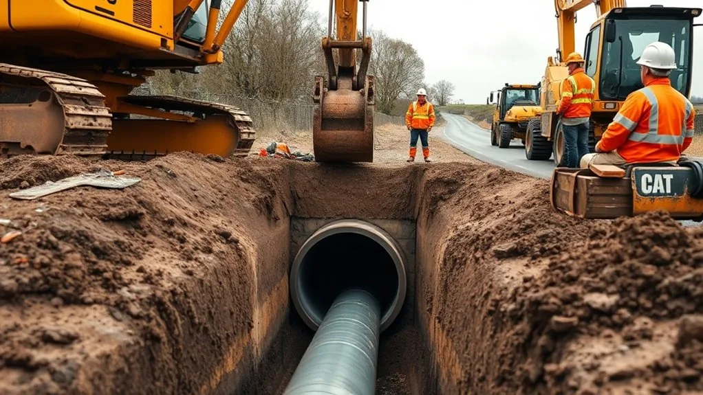 Pipe Ramming in Bexleyheath | Driving Pipes Under Roads, Walls & Buildings